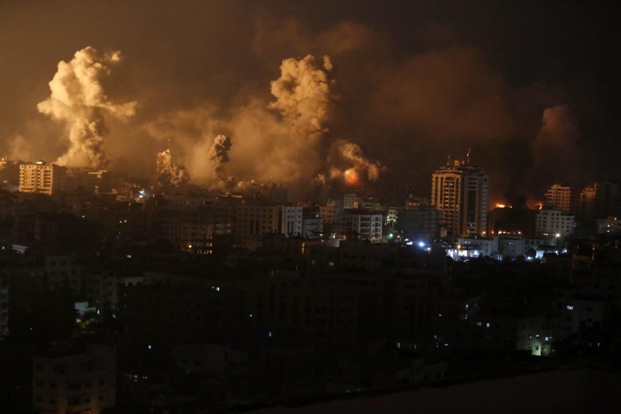 Bombardeos de Israel sobre la Franja de Gaza